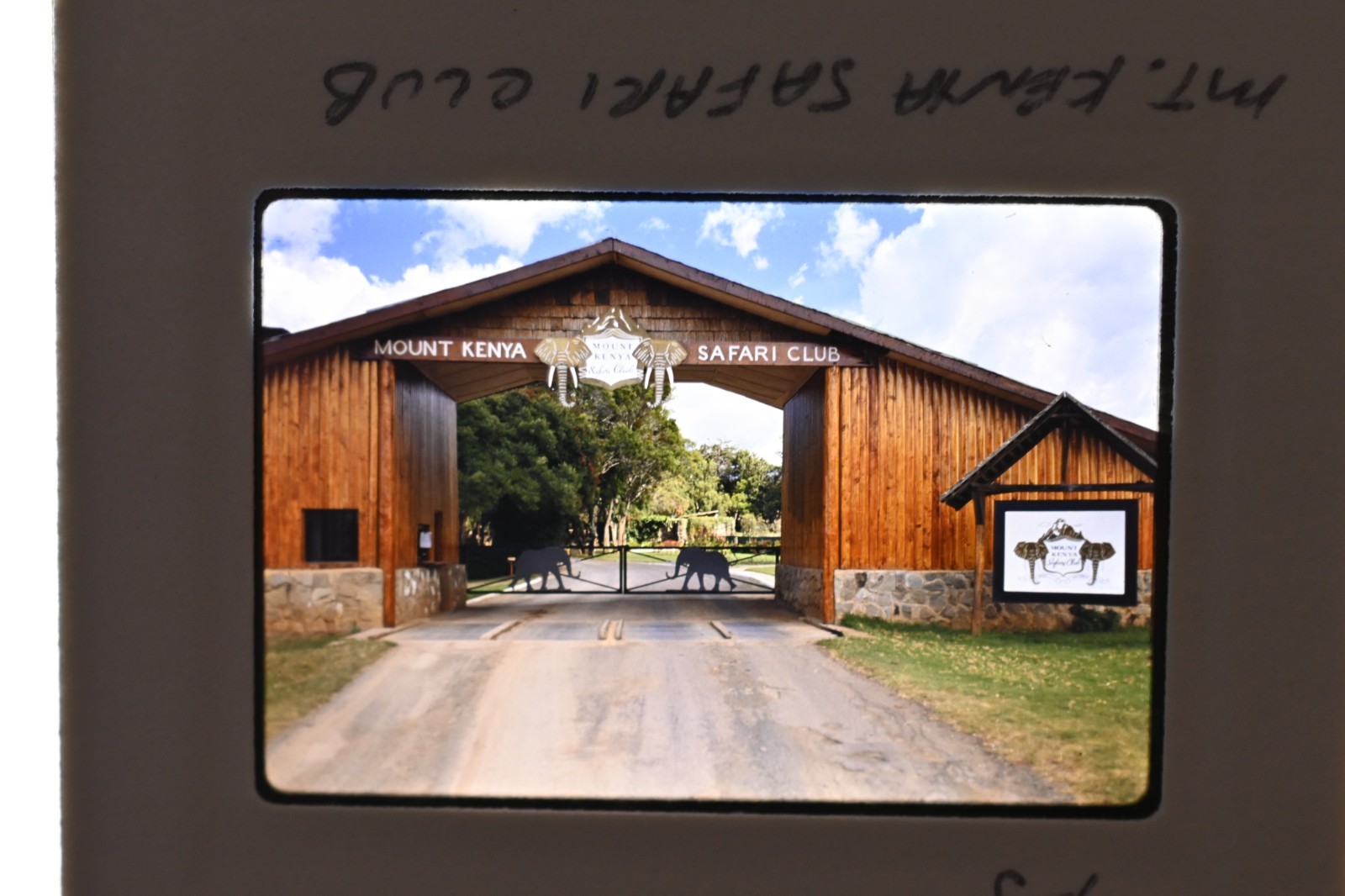 Vintage 1986 Kenya Safari Slides 120 Lot Wildlife Tribal Photo