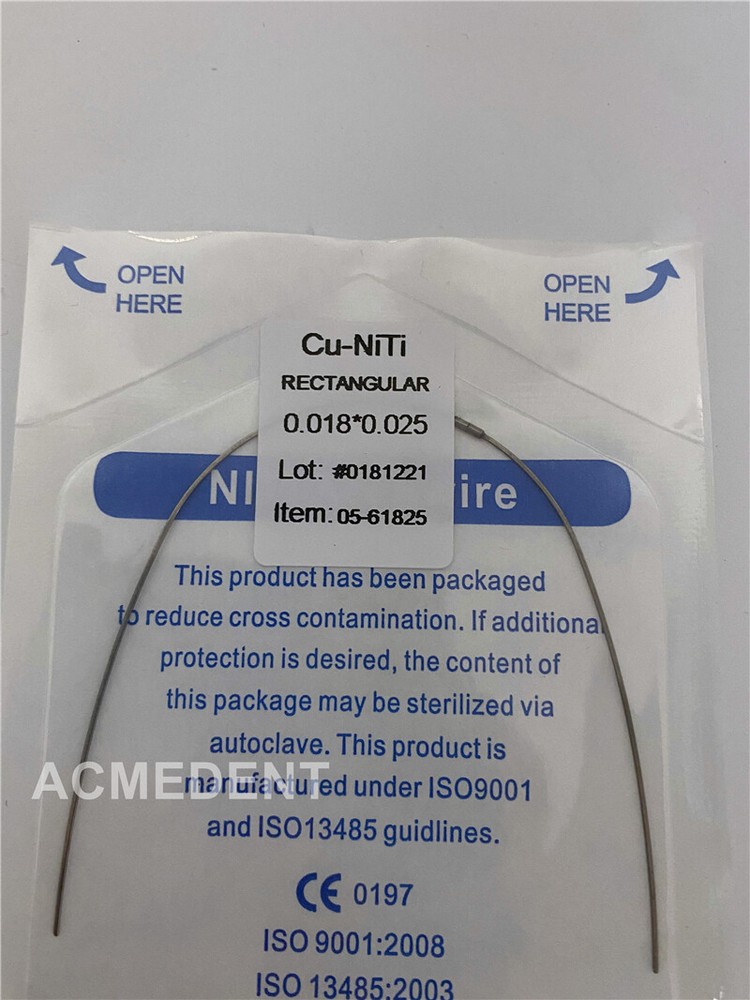 5Pcs Dental Copper Niti Cu Wires Arch Ormco DAMON Q Rectangular Wire Stops