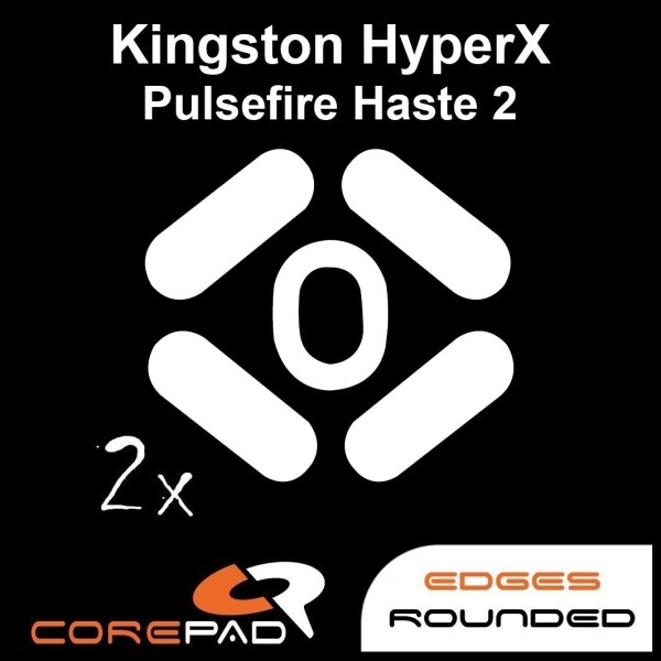 Corepad Skatez Kingston HyperX Pulsefire Haste 1 & 2 & 2 Mini Mouse Feet Teflon