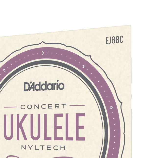 D'Addario EJ88C Nyltech Ukulele Strings Concert