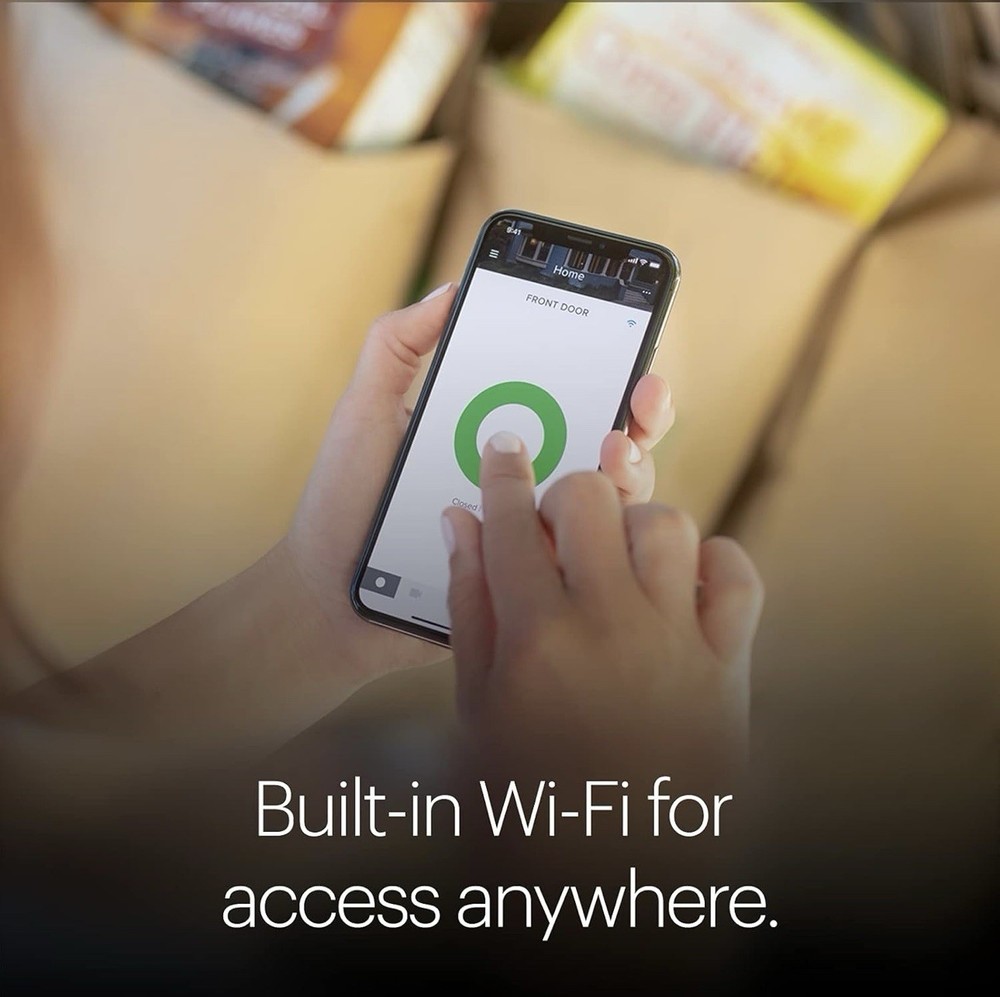 August Smart Lock Pro with Connect Wi-Fi Bridge - Silver