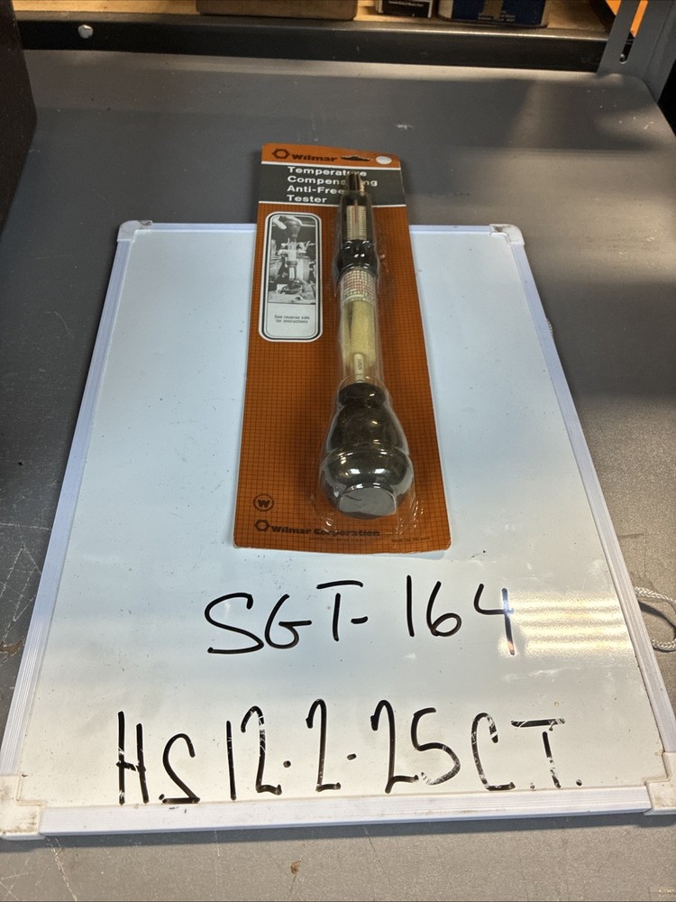 Wilmar 1660C 6V Analog Compensating Battery Hydrometer New in Pkg.