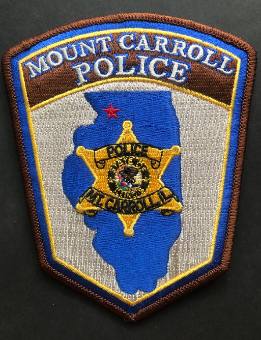 Mount Carroll Illinois IL Police Sheriff Patch