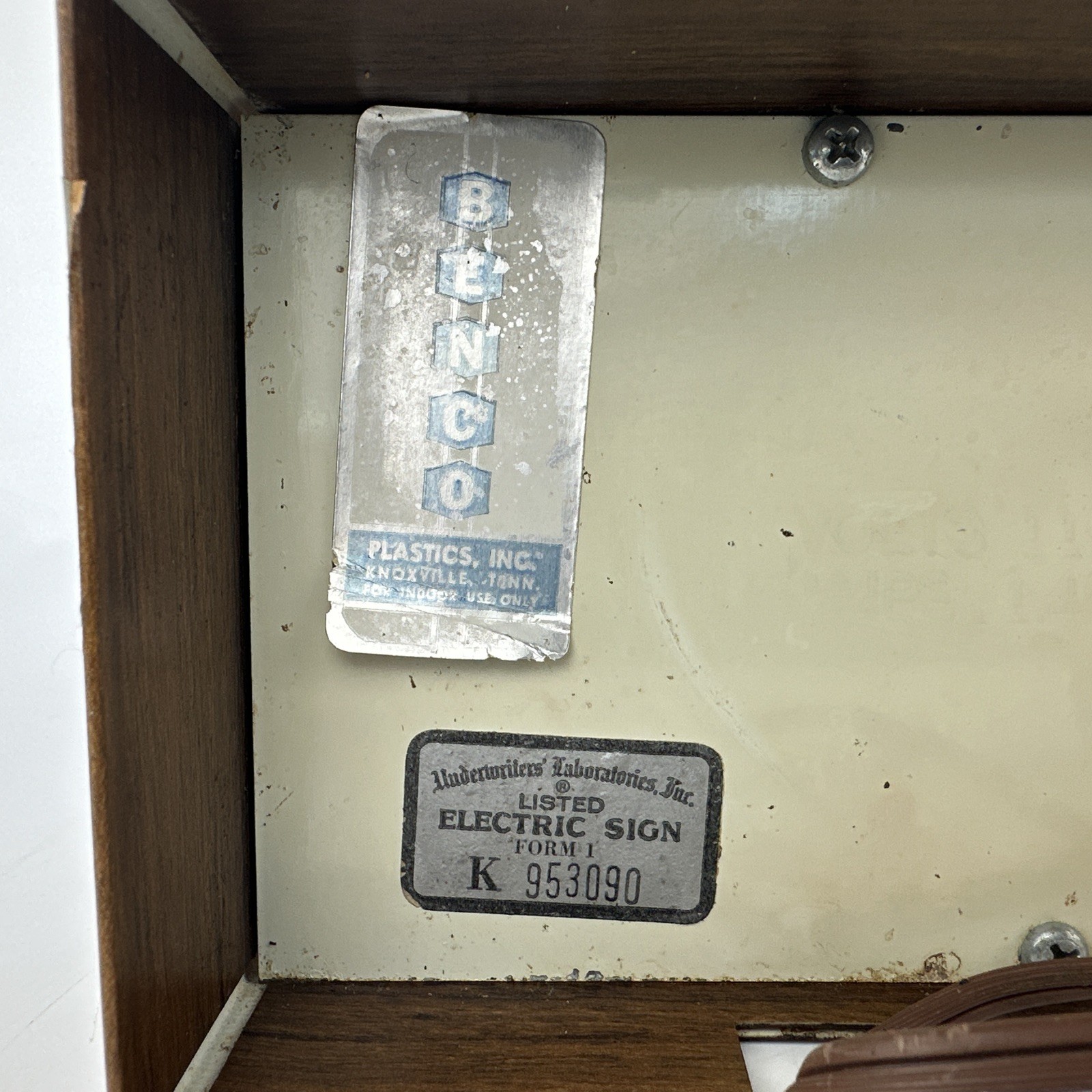 Vintage Original Coca Cola Light Up Countertop Glass Sign Display*New Bulb* Read