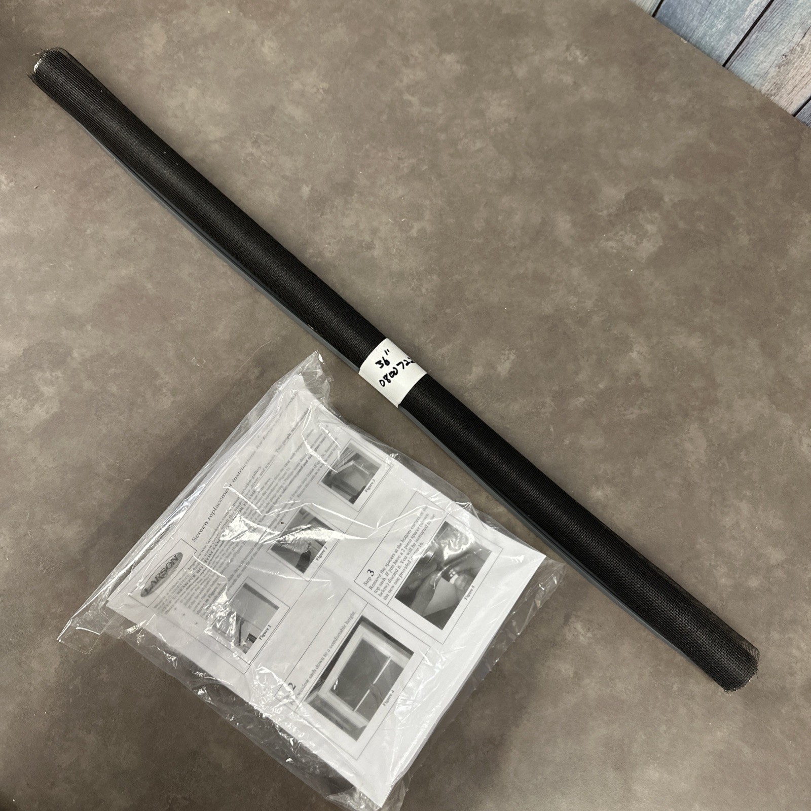 Larson EasyVent 31" Retractable Screen Roll for 36" Storm Door. Part # 0800722