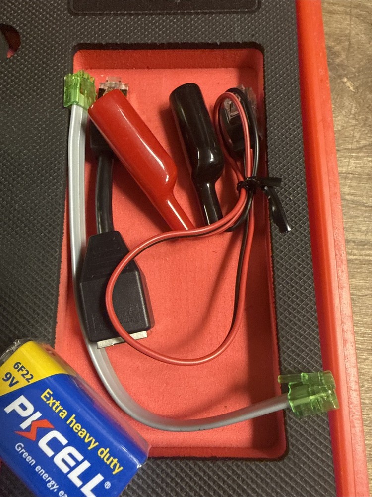 Platinum Tools T129K1 T129 Vdv MapMaster 2.0 cable coaxTester Kit case Good Work