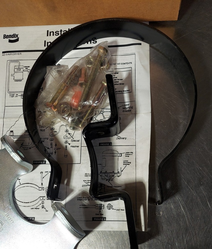 Bendix 107695 Mounting Bracket Kit for AD-9 Air Dryers