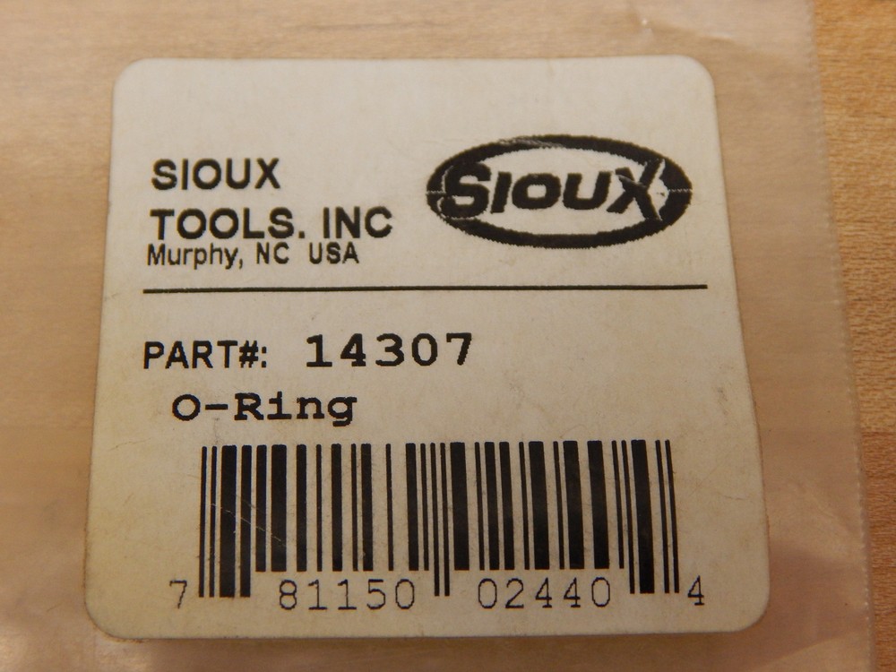 Sioux Tools 14307 O-Ring Seal Replacement Part