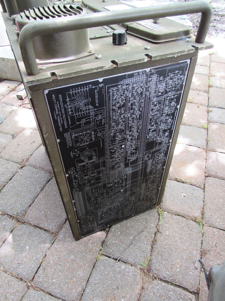 Vintage US Military Radio Transmitter T-217A/GR General Motors Co HAM Radio