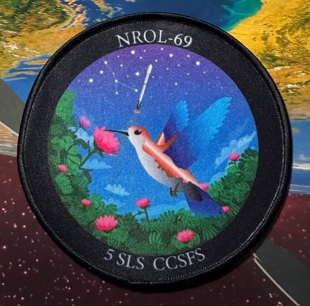 NROL-69 5 SLS CCSFS SATIN SURFACE PATCH
