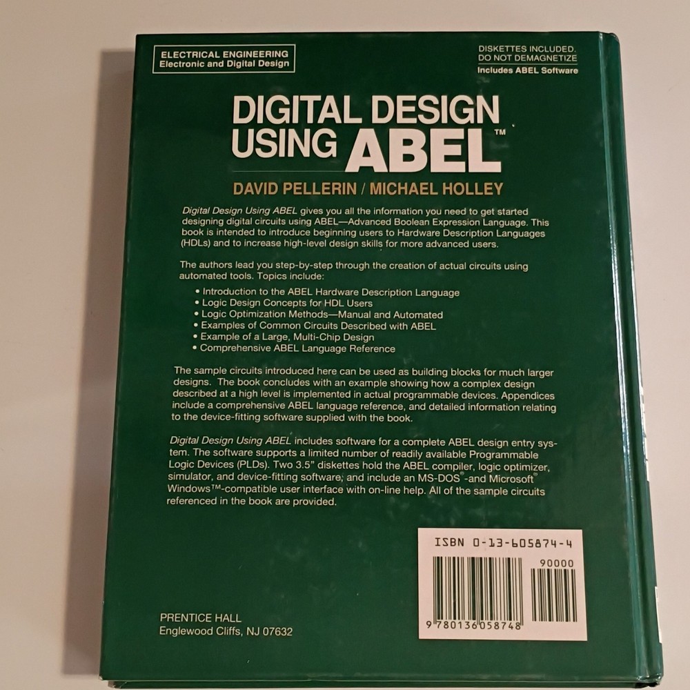Prentice Hall Digital Design Using ABEL