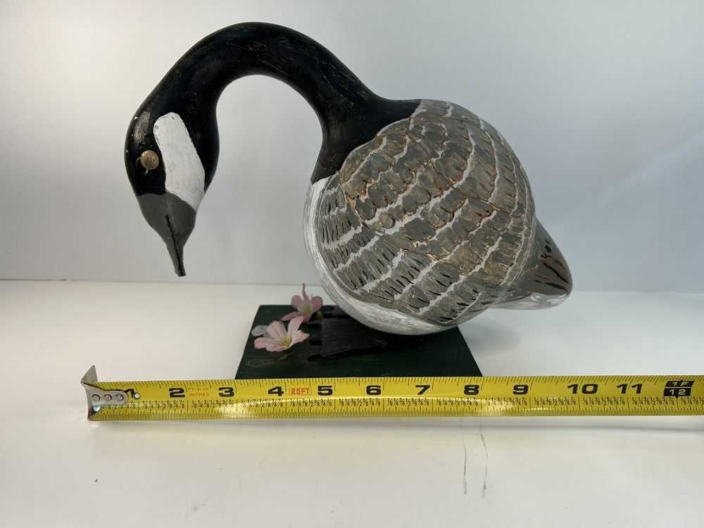 Painted Gourd Duck Art