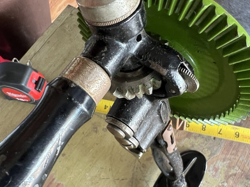 Vintage Cast Iron Hand Drill / Breast Drill