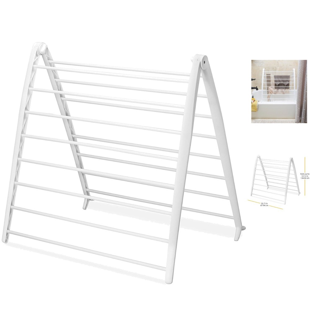 Energy-Efficient Indoor Clothes Drying Rack - Space-Saving Freestanding Design