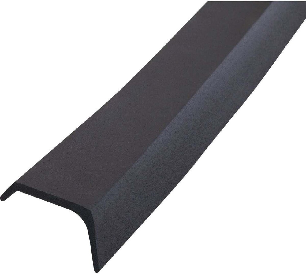 Durable Black Rubber Weather Sealer - 9 ft. Garage Door Insulation Solution