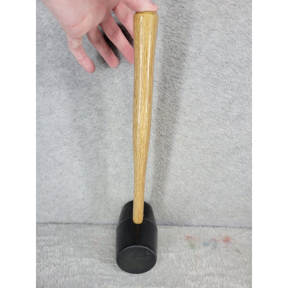 Rubber Mallet Wooden Handle Soft Face Hammer Tool