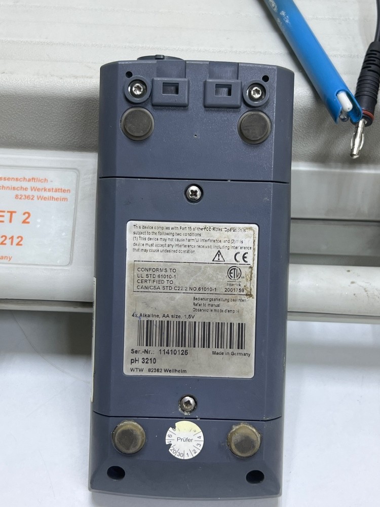 WTW PH3210 Set2 + SenTix41 Ph Meter