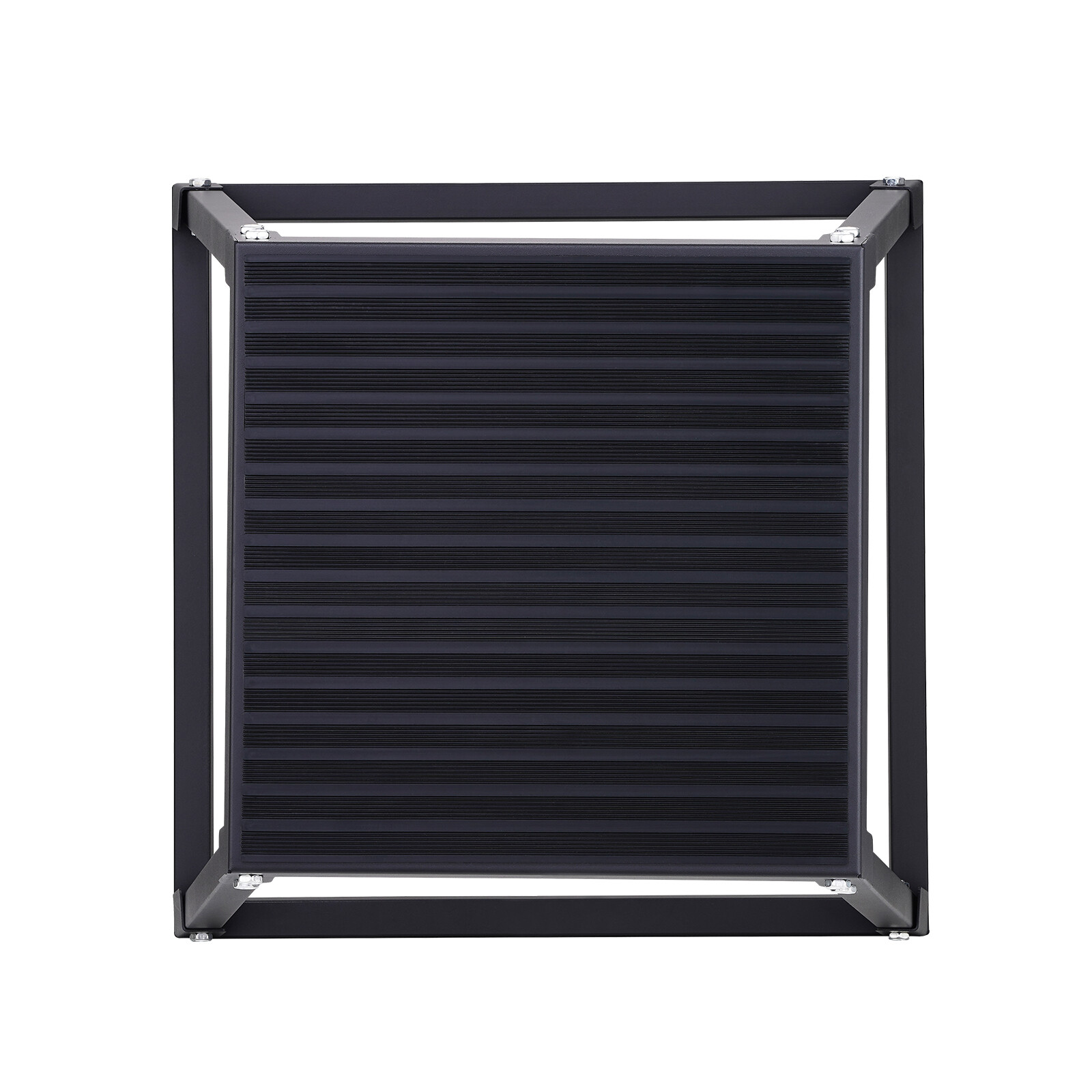 VEVOR 12" Plyometric Jump Box Fitness Exercise Plyo Box Step Cross Black