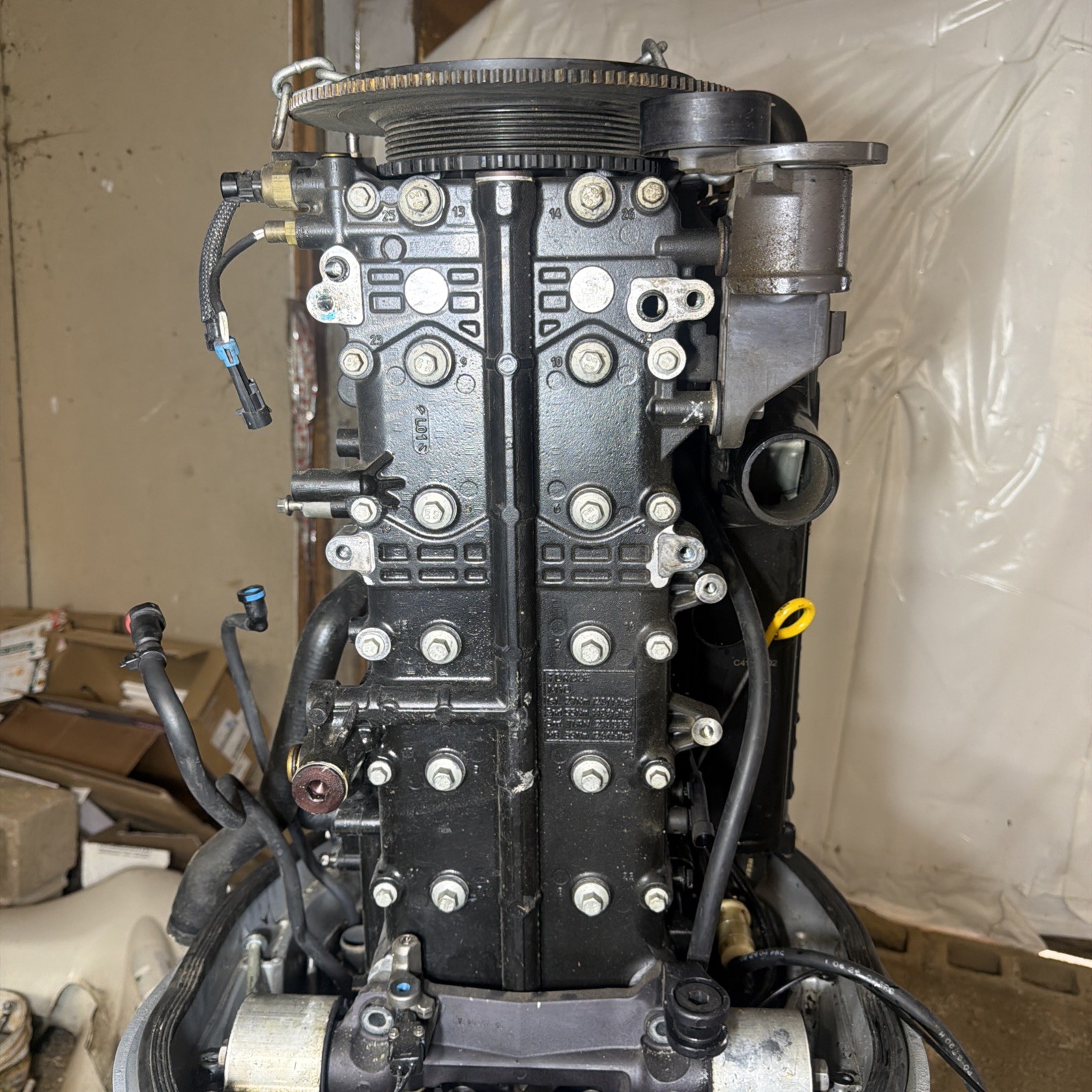 Mercury Verado 200-275HP Freshwater Powerhead L6 2005-2007 Running Take Off