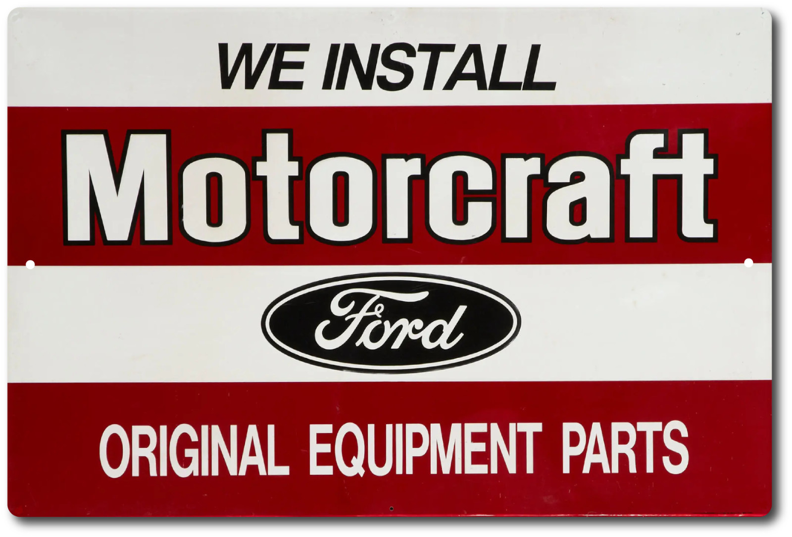 motorcraft Tin Metal Sign Auto Parts Garage Motorsports Racing Mechanic
