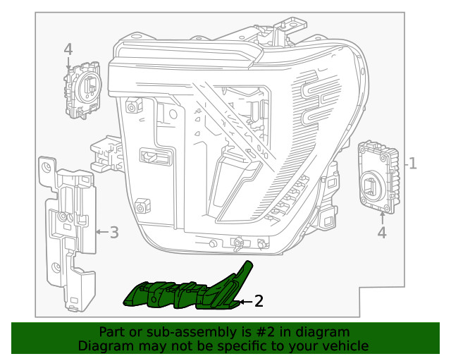 Genuine GM Mount Bracket 85124399