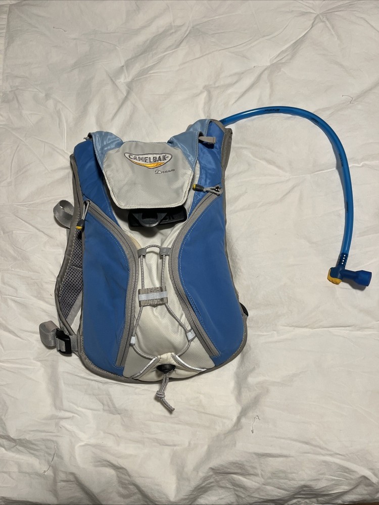 Camelbak Padded Hydration Pack, Dream Blue Backpack Pockets
