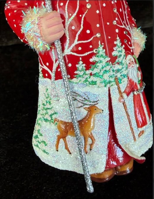 PATRICIA BREEN "CRAVANE CLAUS" Woodland Noel 2016 #3670