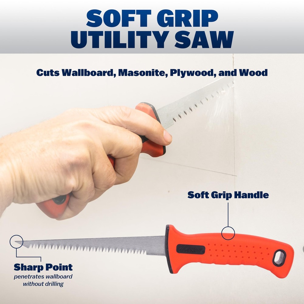 WAL-BOARD TOOLS Deluxe Drywall Finishing Tool Kit, Mud Pan, MultiTool, Taping...