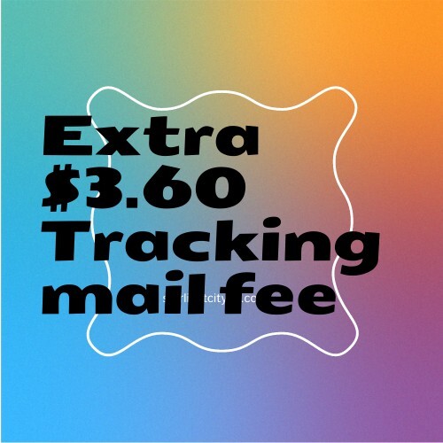 Extra $3.60 for tracking mail service