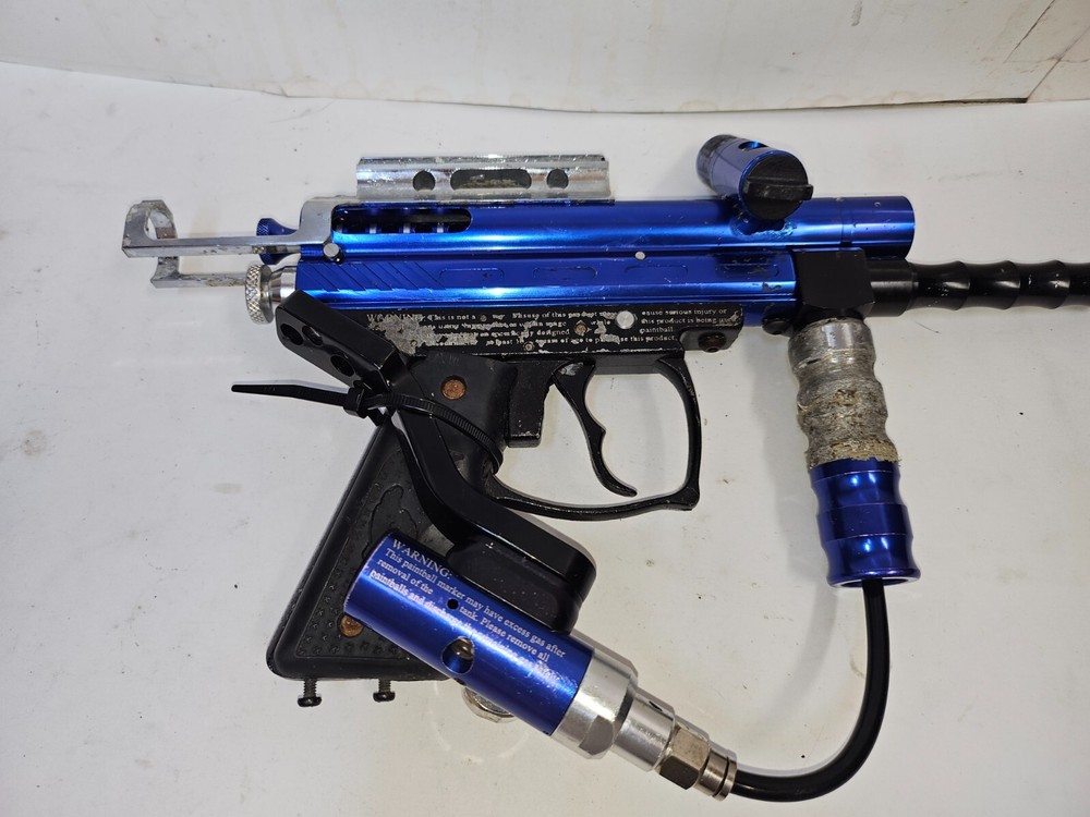 Dye Spyder Paintball Java Edition Semi-Auto .68 Cal Shutter - BLUE