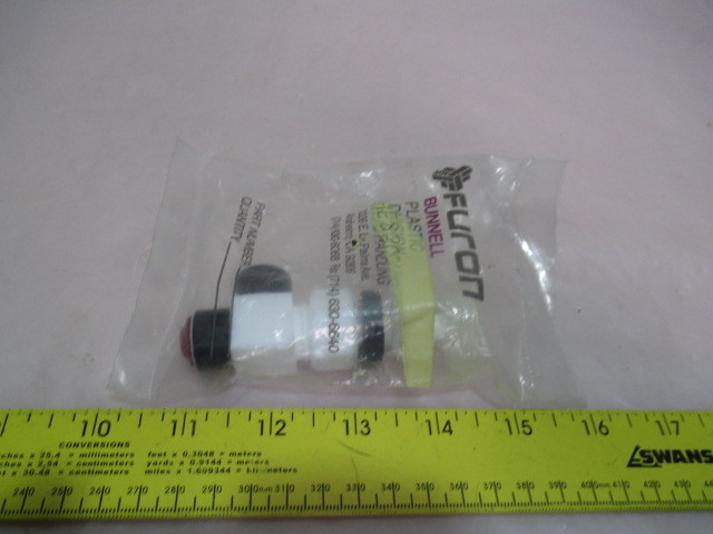 Furon E82001, PFA, Teflon Manual Valve. 416493
