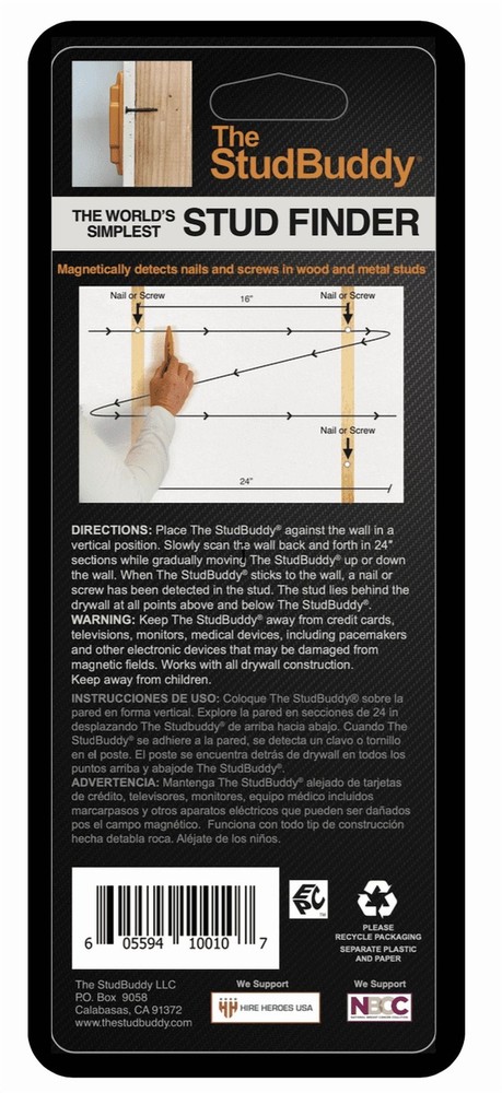 Magnetic Stud Finder Sensor Wall Wood Beam Detector with LCD Display