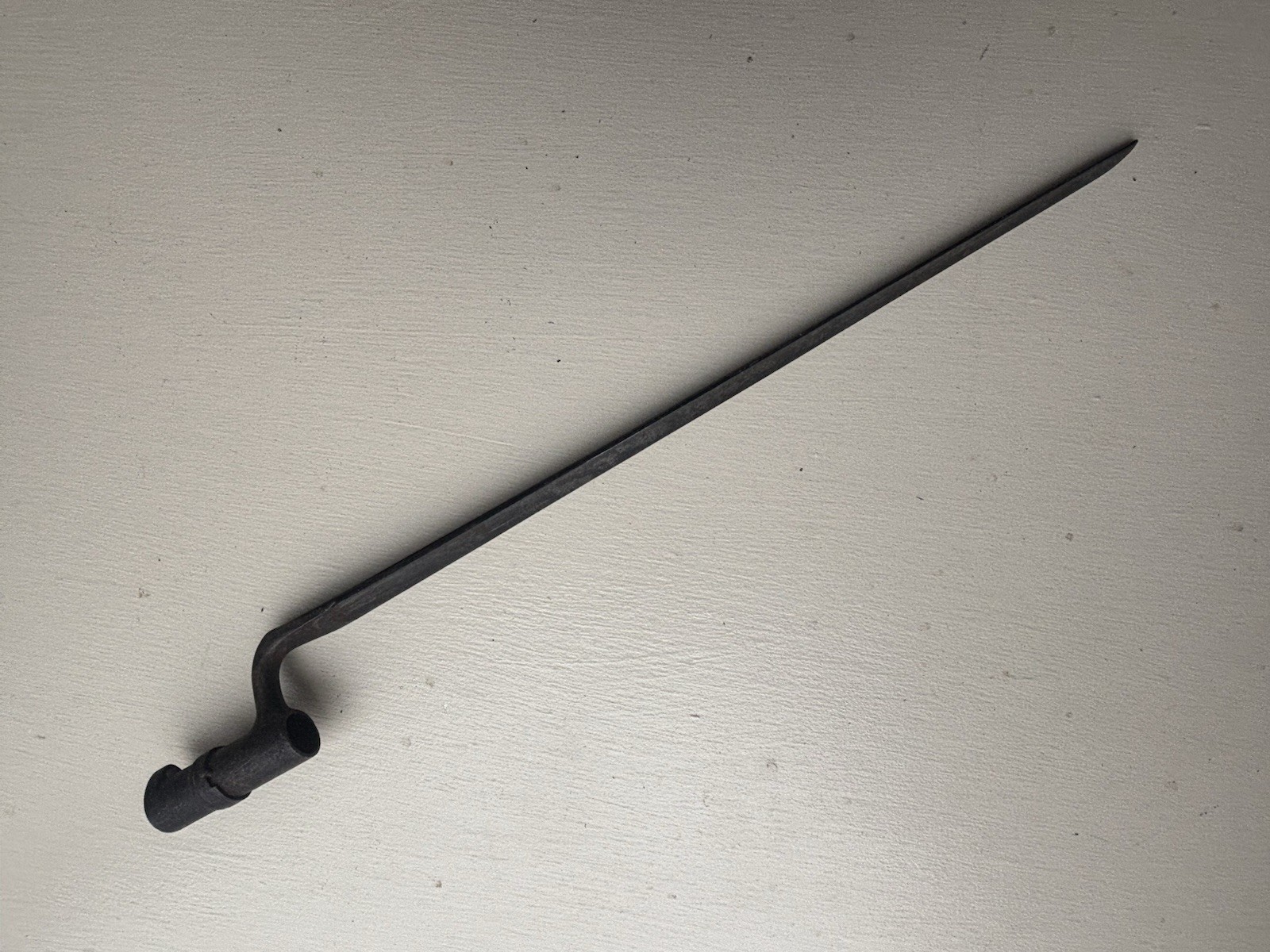 Original Civil War  US M1855 Socket Bayonet/ Nice Uncleaned patina.