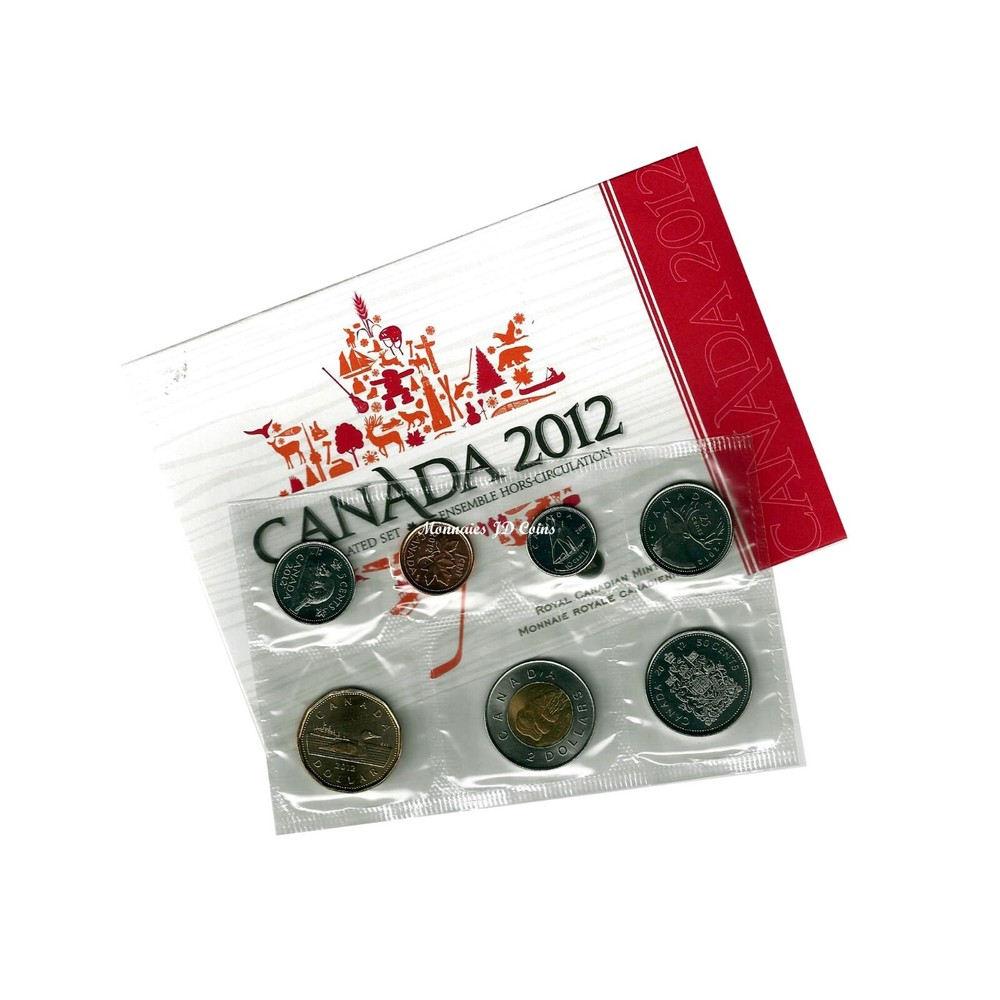 2012 Canada Regular Uncirculated Proof Like Set