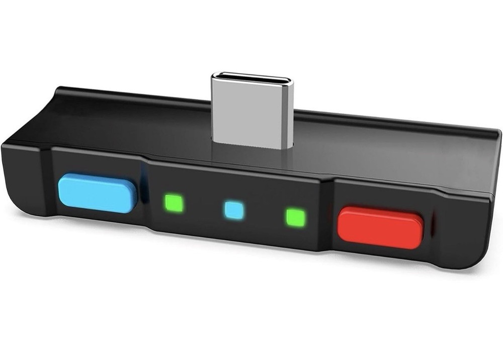 HomeSpot Bluetooth Audio Adapter with USB-C, Built-in mic, for Nintendo Switch