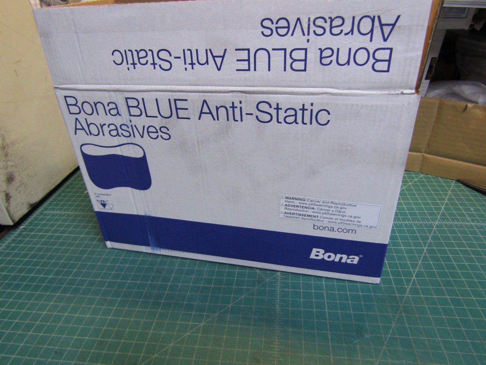 10 – Bona Blue AAS467700803 BLUE 8" Sanding Belts 7-7/8” x 29-1/2” 80 Grit NEW