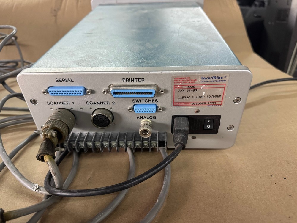 Beta LaserMike Model 501-195 LASER MICROMETER Receiver 2020 Controller Scanner