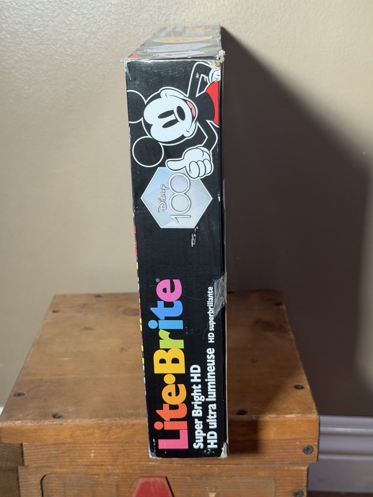Lite Brite Super Bright HD Disney Mickey Mouse 100 Year Edition 900 Mini Peg NEW