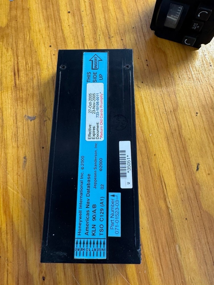 Database Bendix King KL90B GPS
