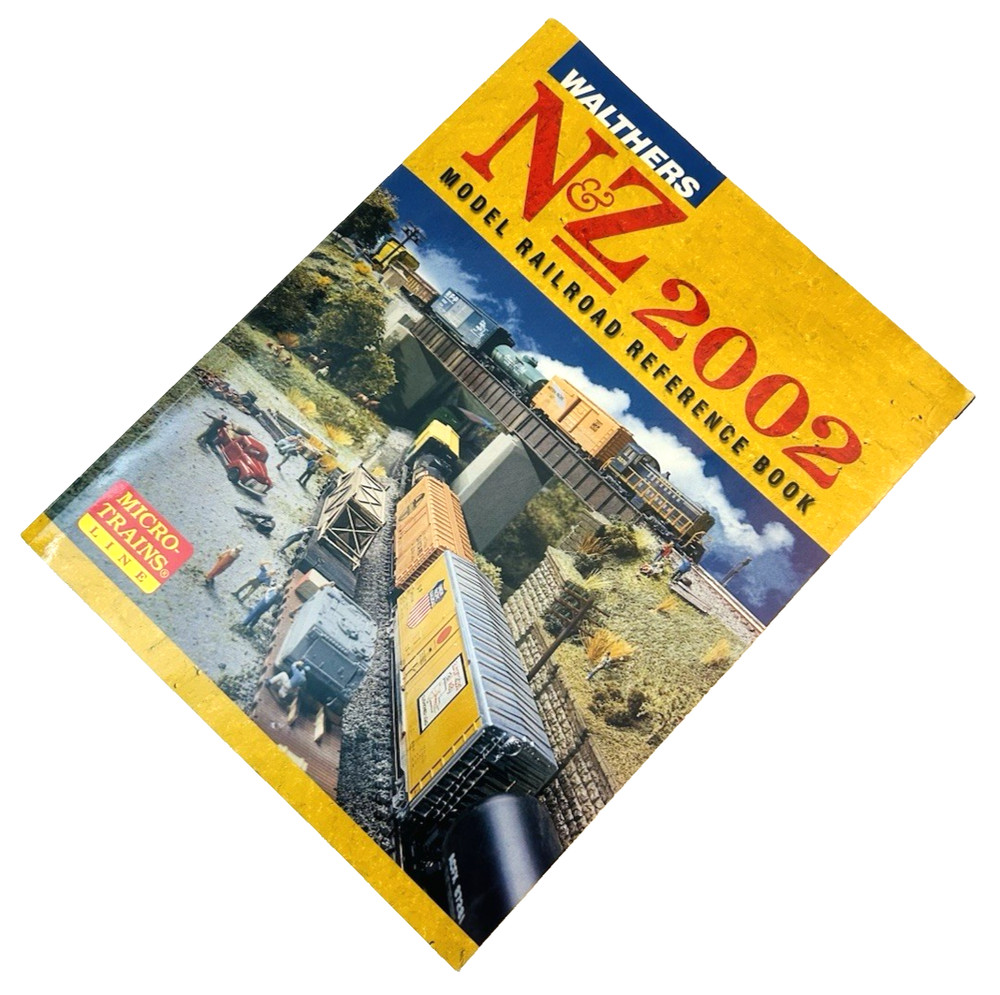 Vtg WALTHERS N & Z 2002 MODEL RAILROAD REFERENCE BOOK 2001