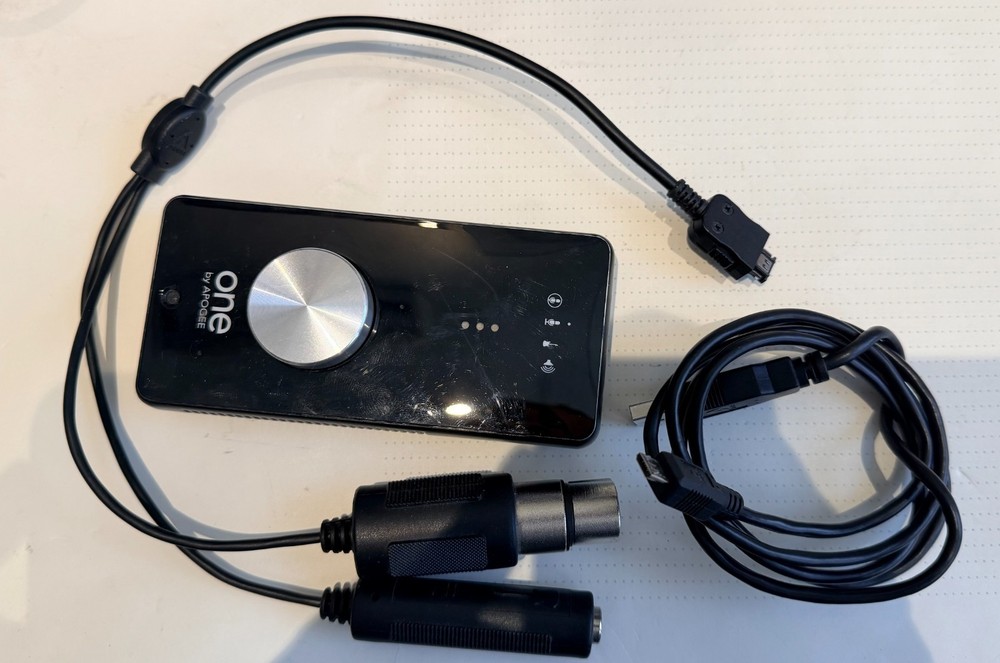 Apogee ONE USB Audio Interface for Mac - w/ USB Cable & Breakout Cable