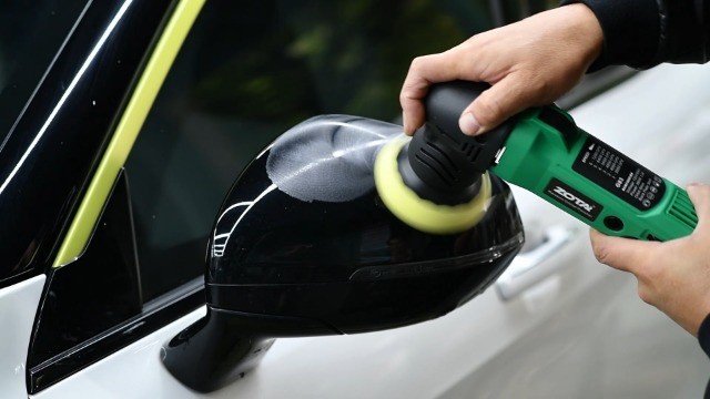 Mini Polisher 2" & 3" Car Buffer with 8mm Random Orbital - Variable Speed Detail