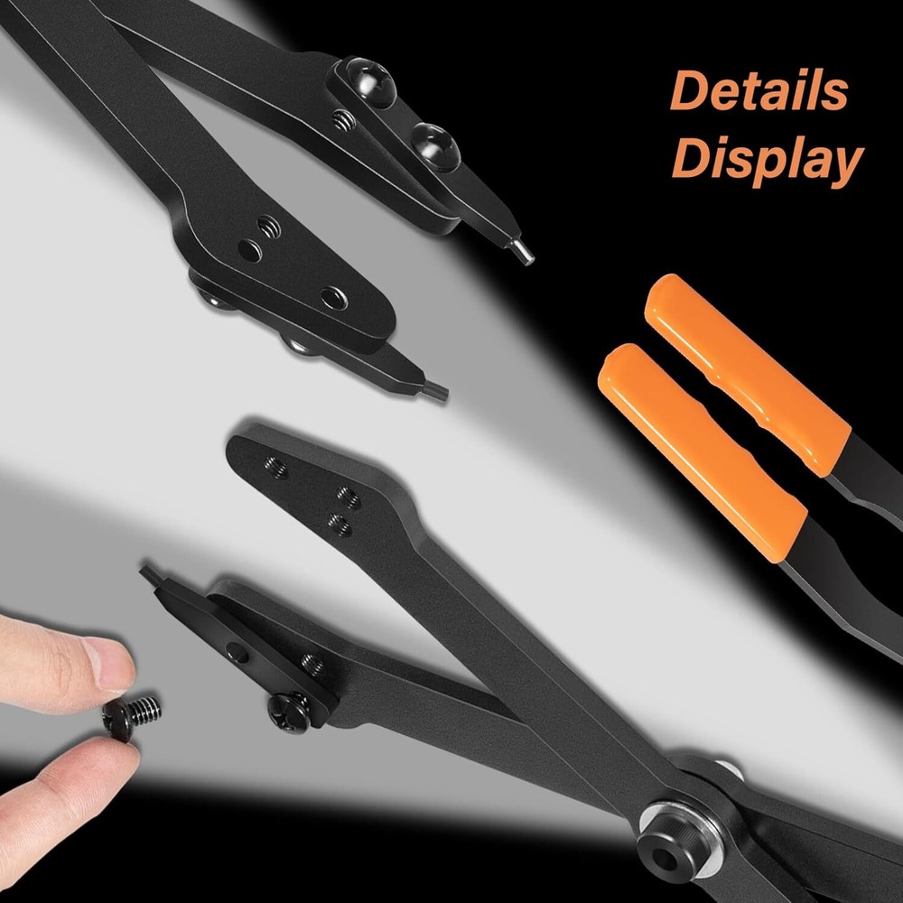 for GM 5L40 26" Internal Retaining Ring Pliers 1489 with Interchangeable Tips