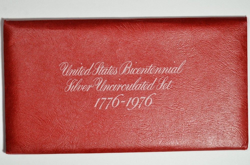 1976 Silver Mint Set - Red Envelope w/COA - NO COINS!