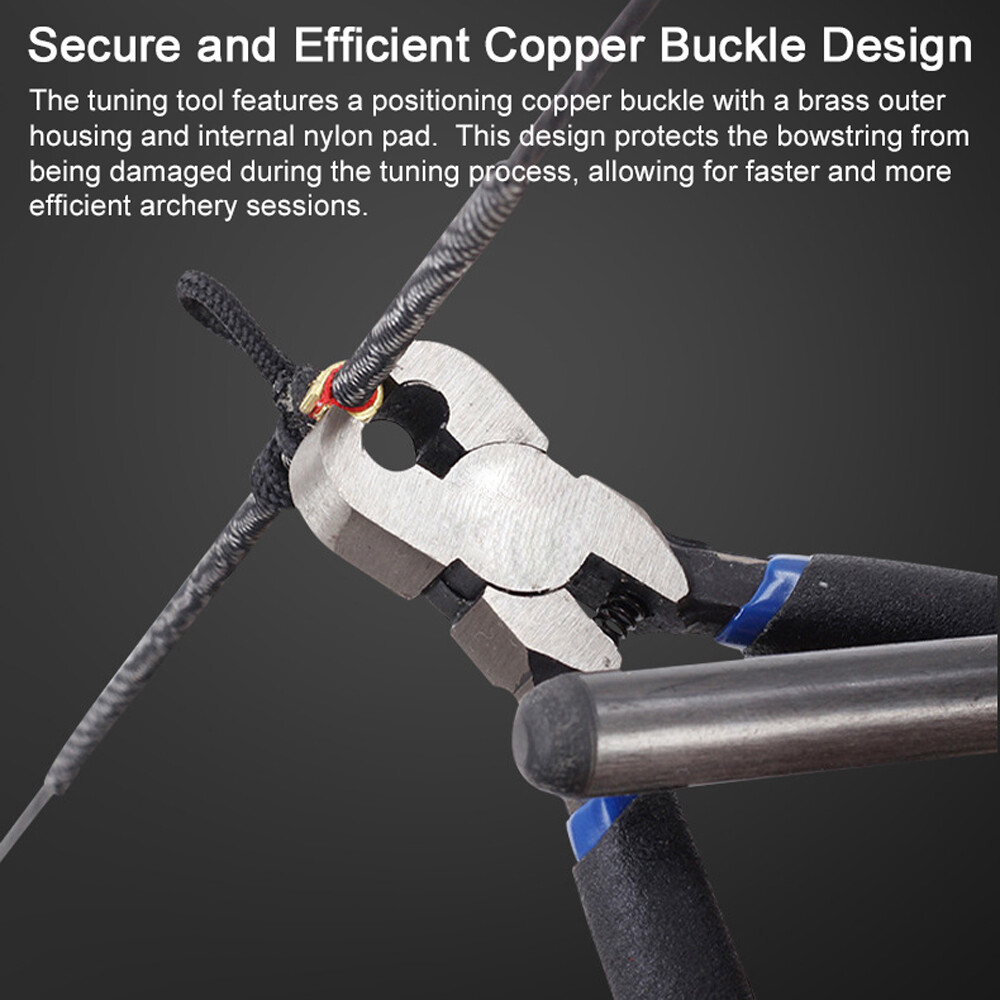 Archery Adjustment Tool Bow String Nocking Points Pliers T Squares Tuning S4N5