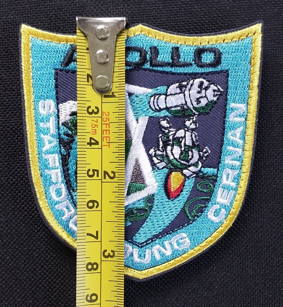 APOLLO 10 SPACE PROGRAM HOOK & LOOP NASA PATCH STAFFORD YOUNG CERNAN