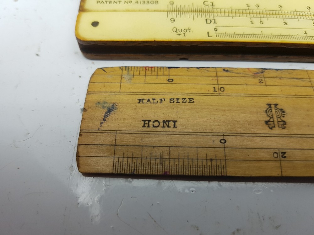 Simplon Bilateral Engineering Slide Ruler Made in England Ruler Vintage