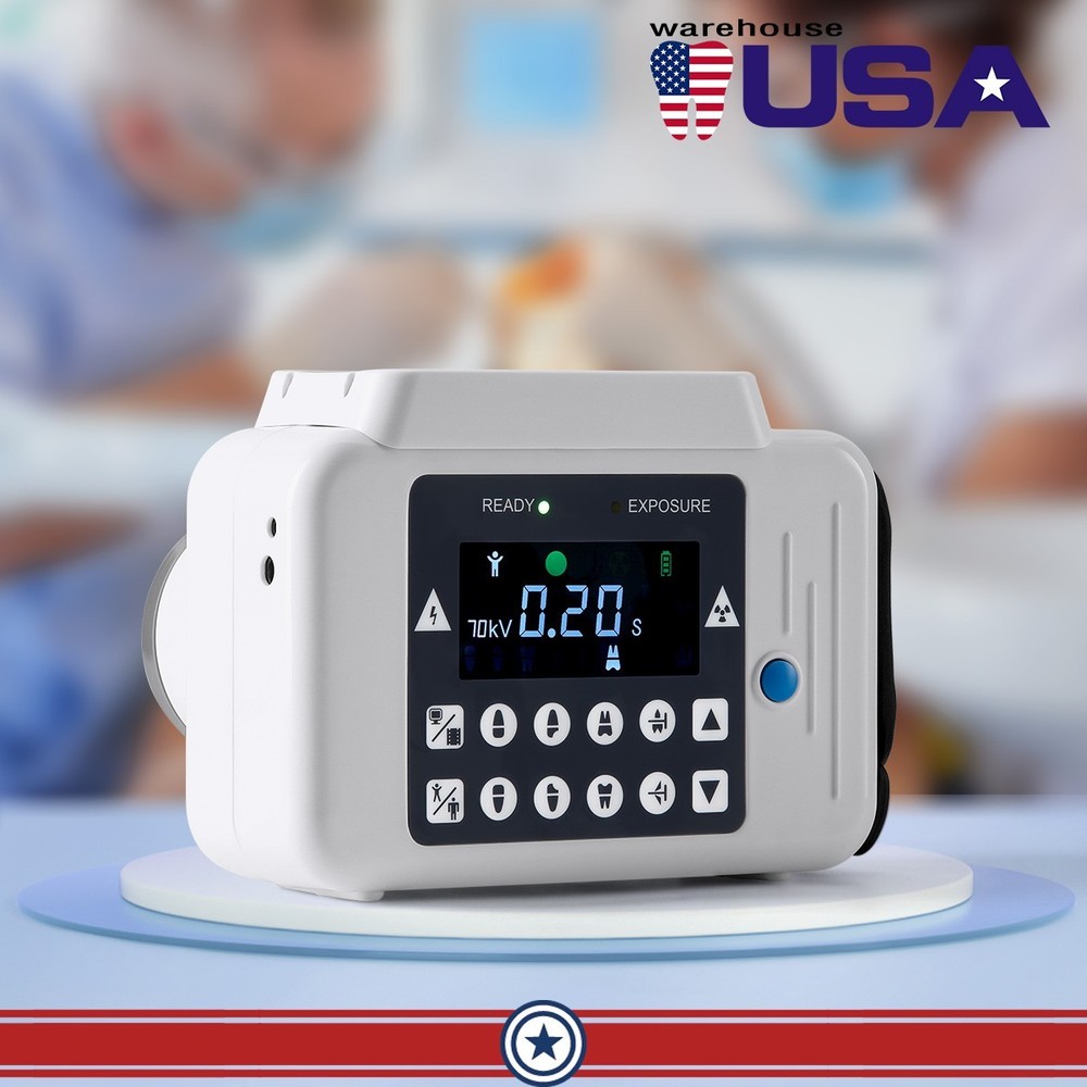 Handheld Portable Dental Ray Machine Unit with Built-in Display Screen no Shield