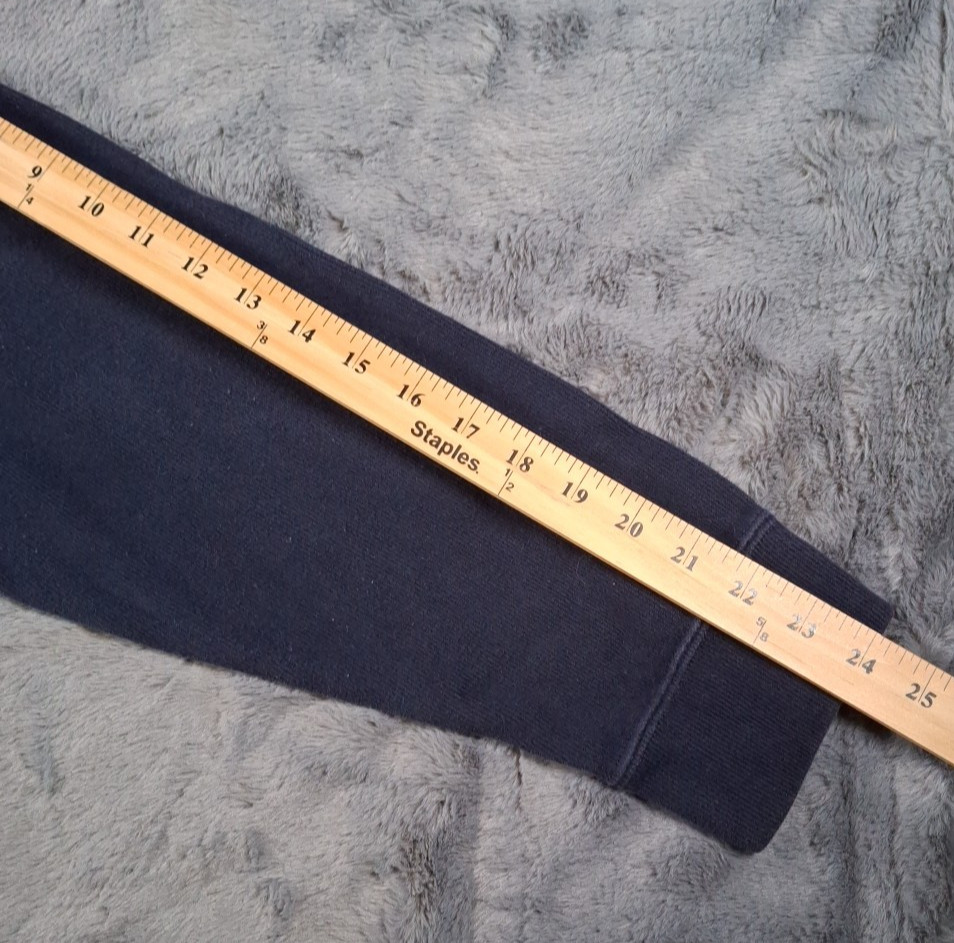 Polo Ralph Lauren 1/4 Zip Sweater Mock Neck Size Extra Large Blue Pullover