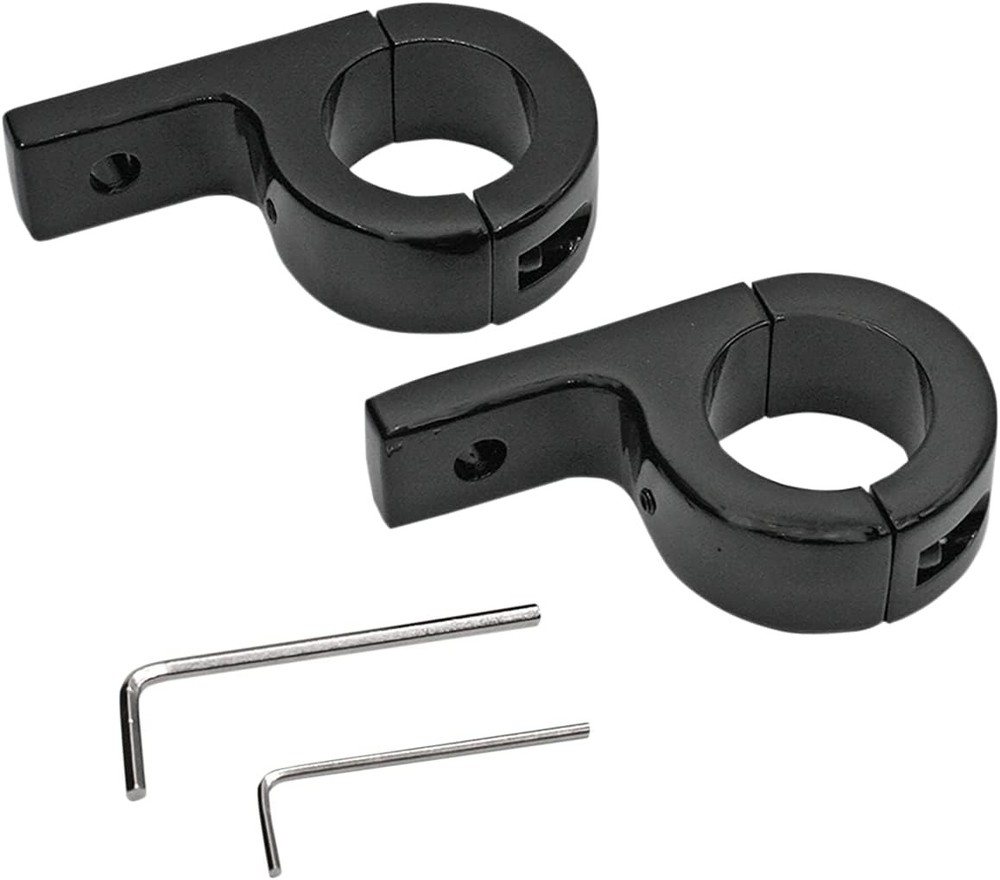 Custom Dynamics PB-125-B Mounting Brackets Gloss Black